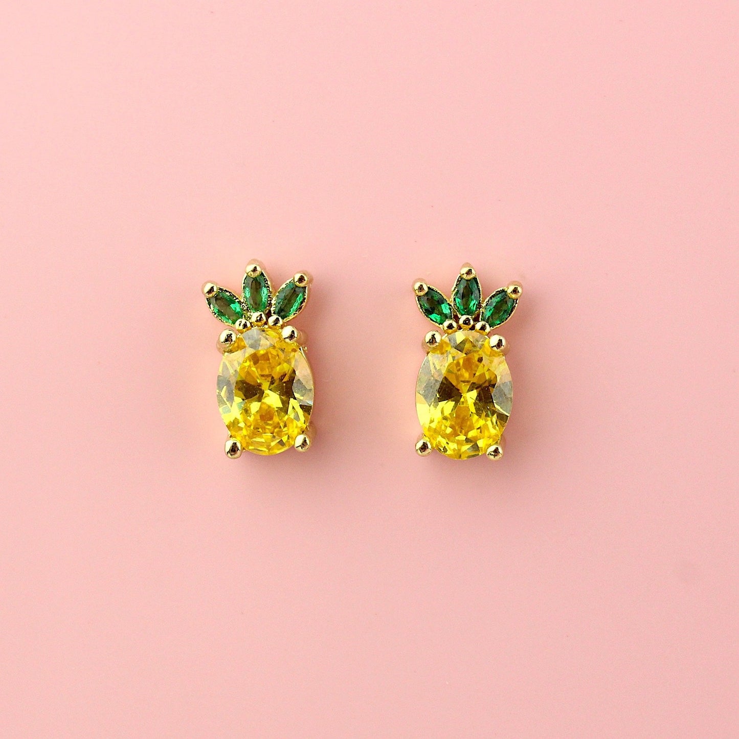 Pineapple Punch Stud Earrings