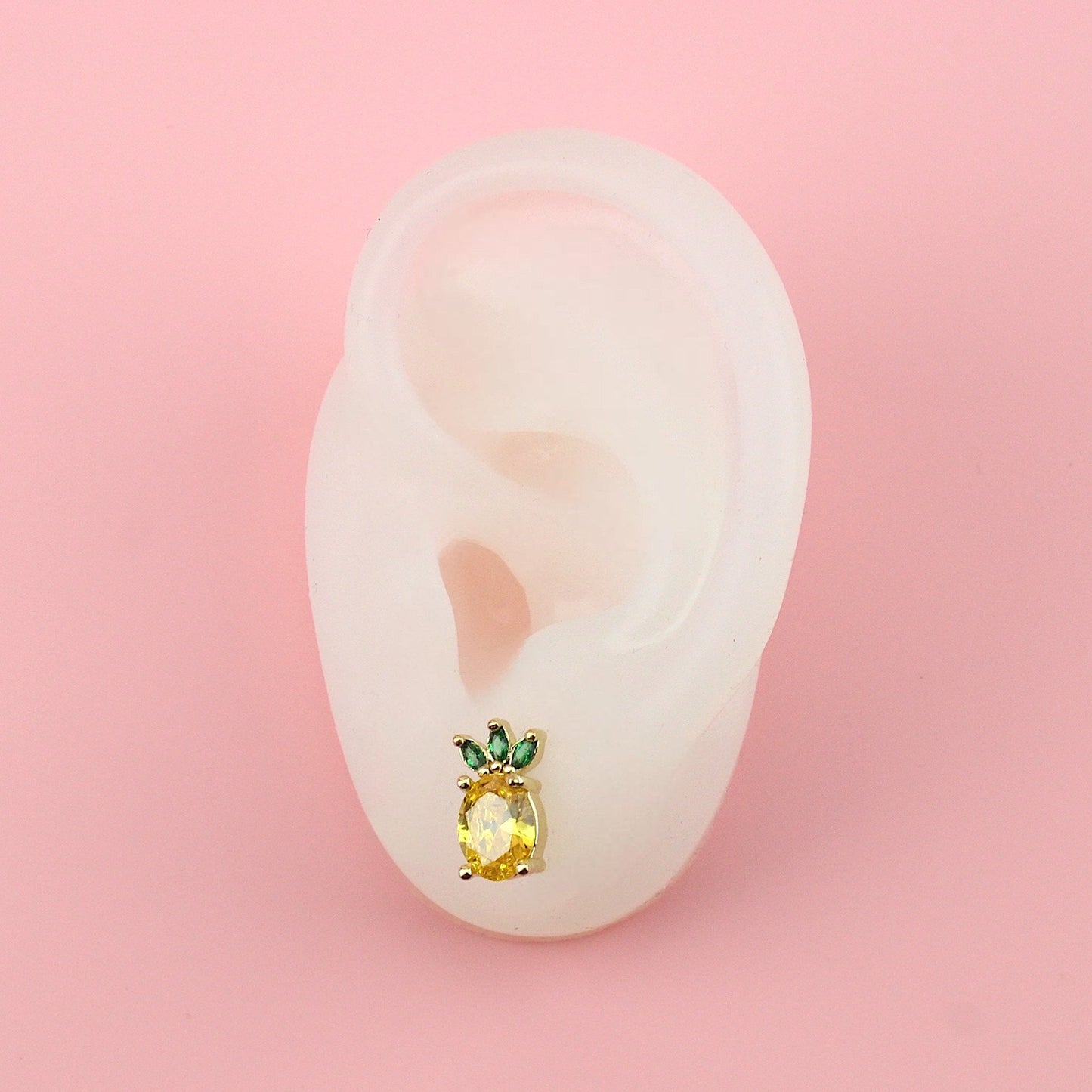 Pineapple Punch Stud Earrings