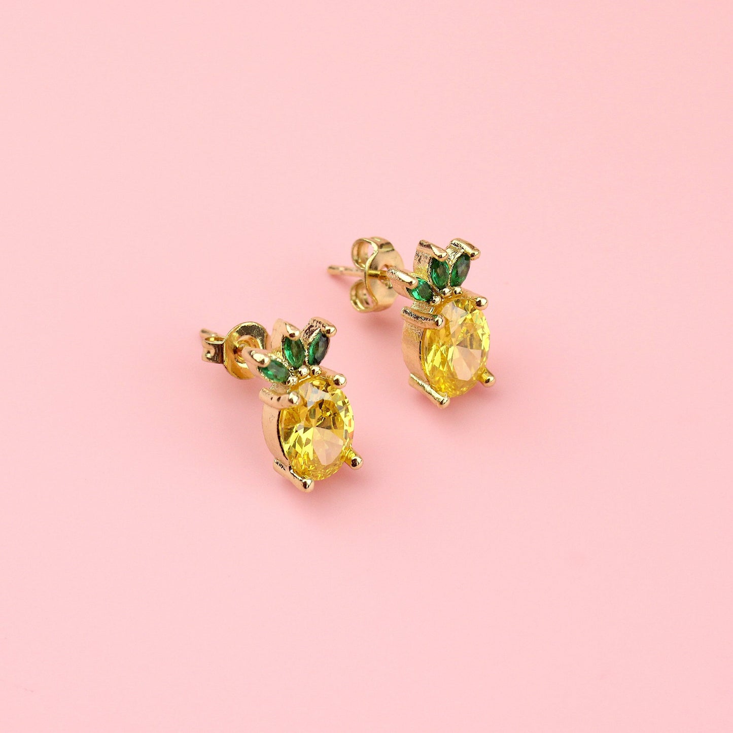 Pineapple Punch Stud Earrings