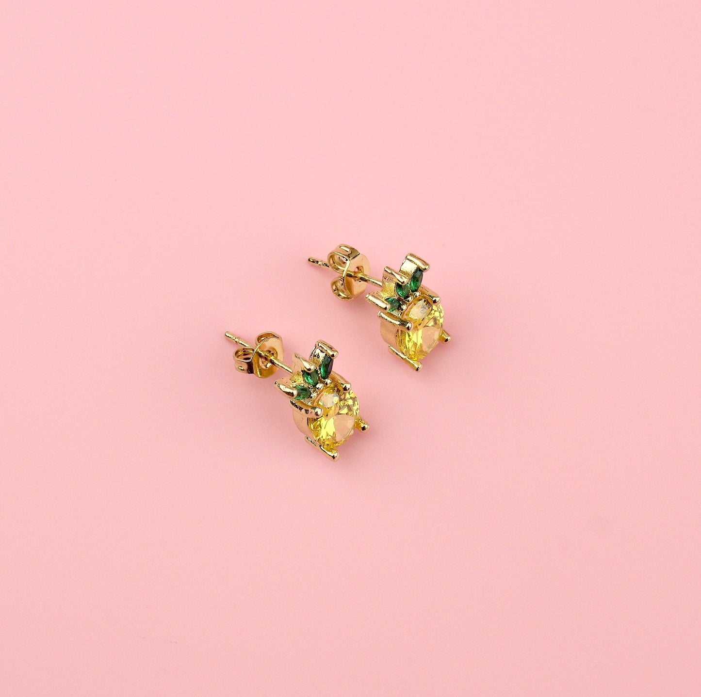 Pineapple Punch Stud Earrings