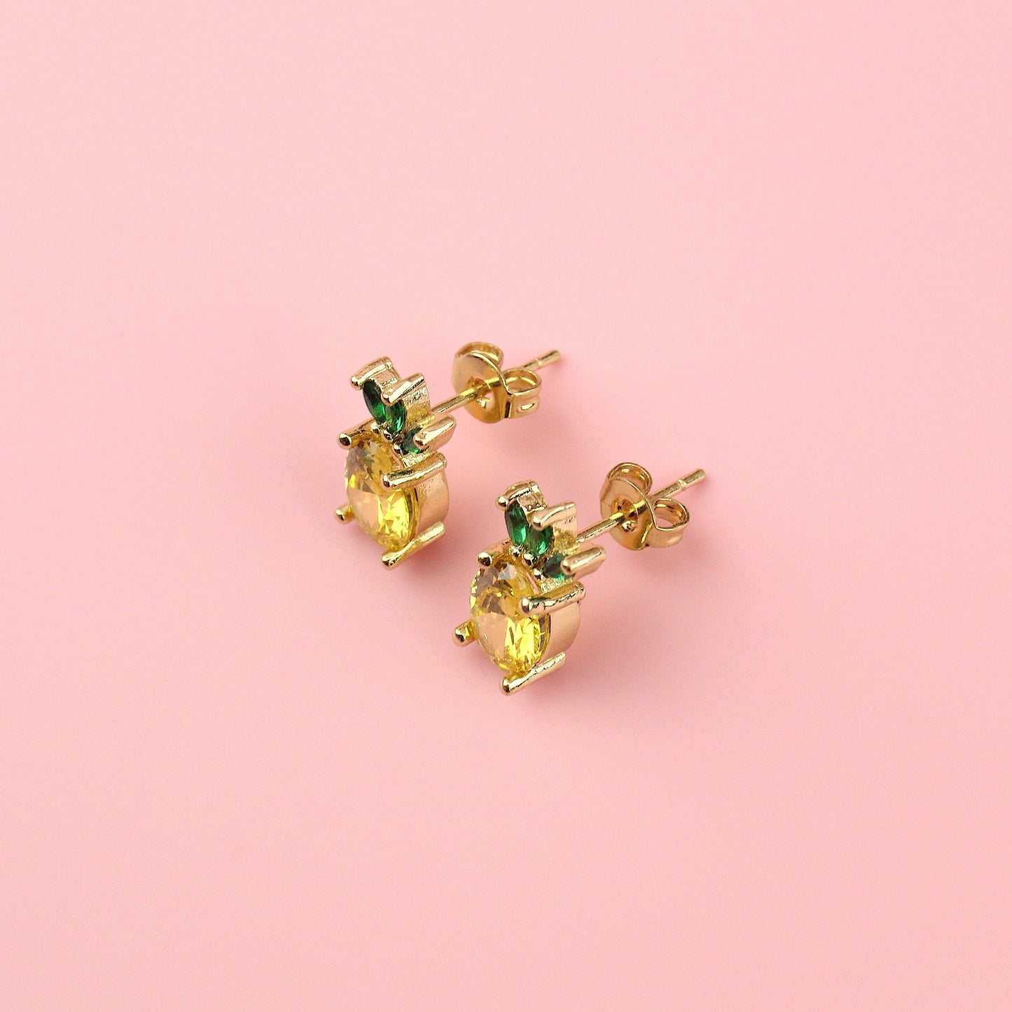 Pineapple Punch Stud Earrings