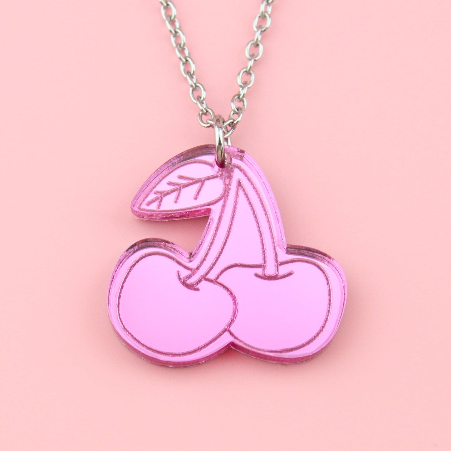 Pink Cherry Dream Necklace