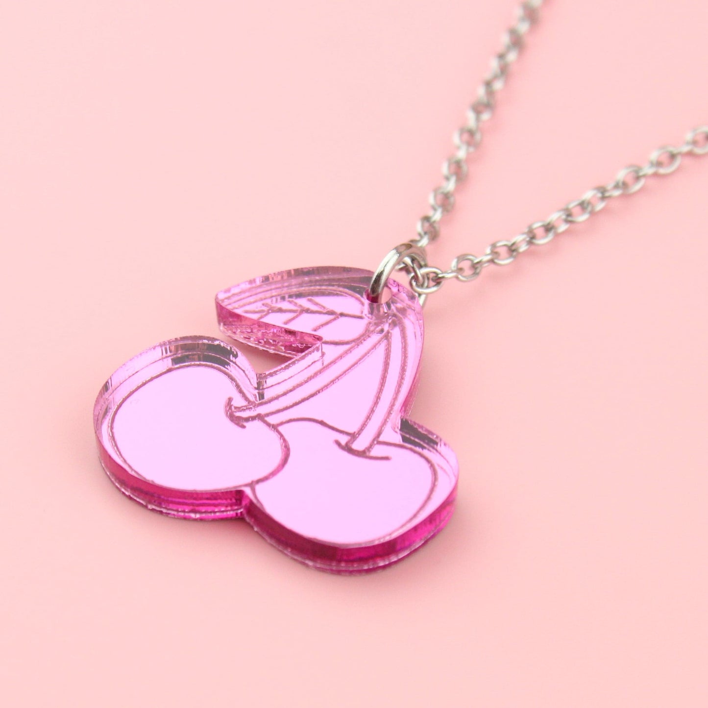 Pink Cherry Dream Necklace