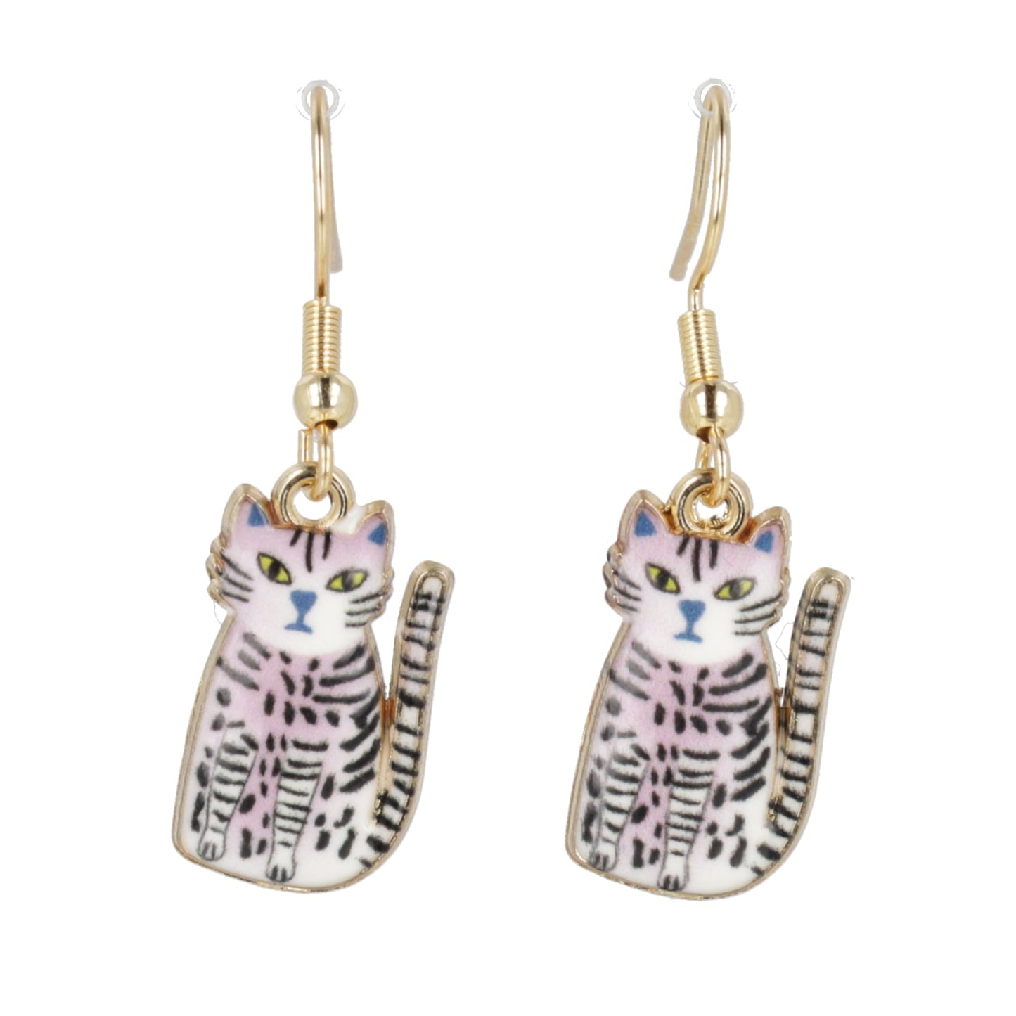 Pink Cheetah Earrings