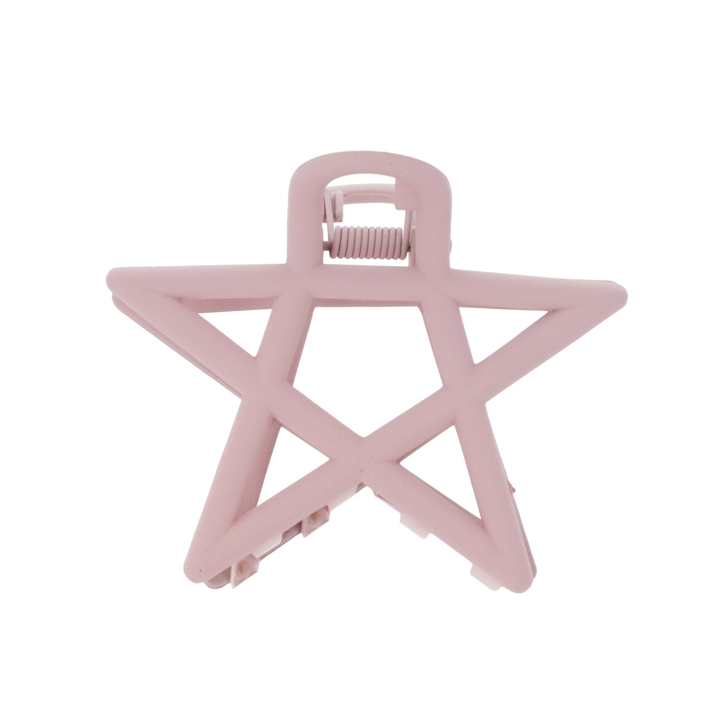 Pentagram Hair Clip - Baby Pink