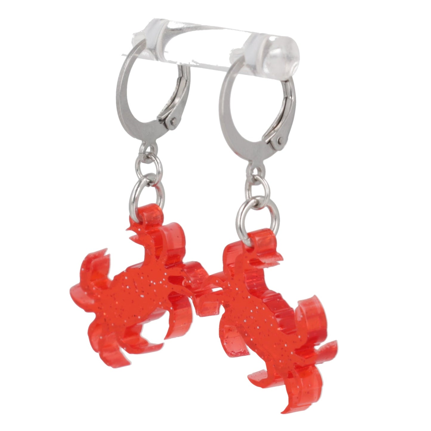 Pinch Me! Crab Huggie Hoop Earrings