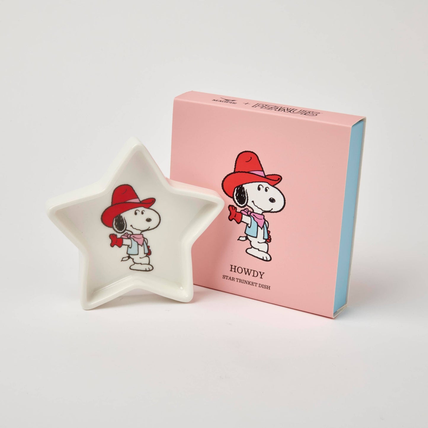 Peanuts Star Shaped Trinket Dish - Howdy