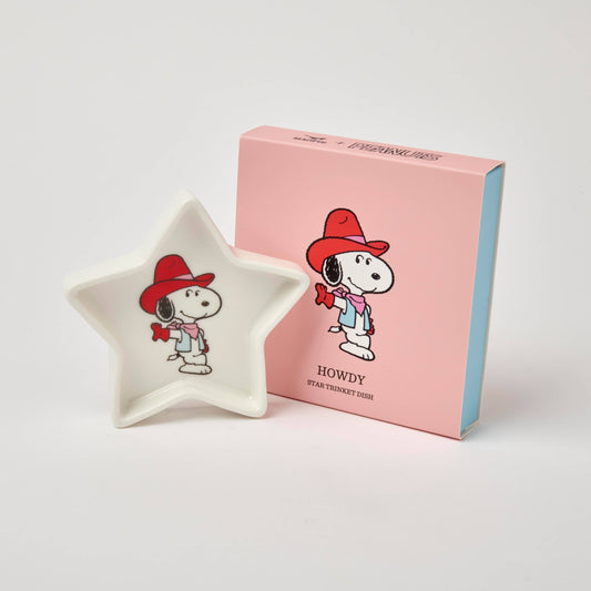 Peanuts Star Shaped Trinket Dish - Howdy