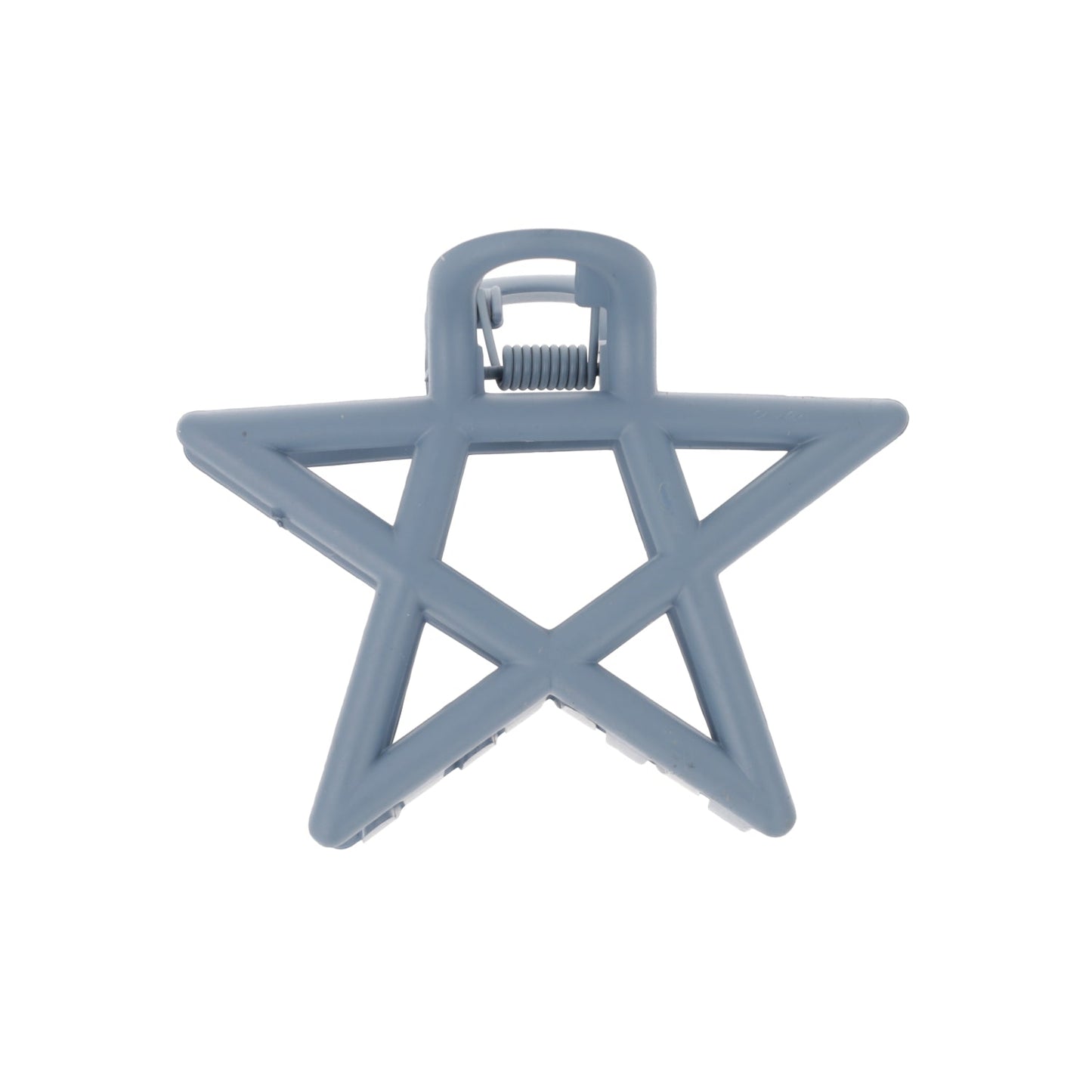 Pentagram Hair Clip - Denim Blue