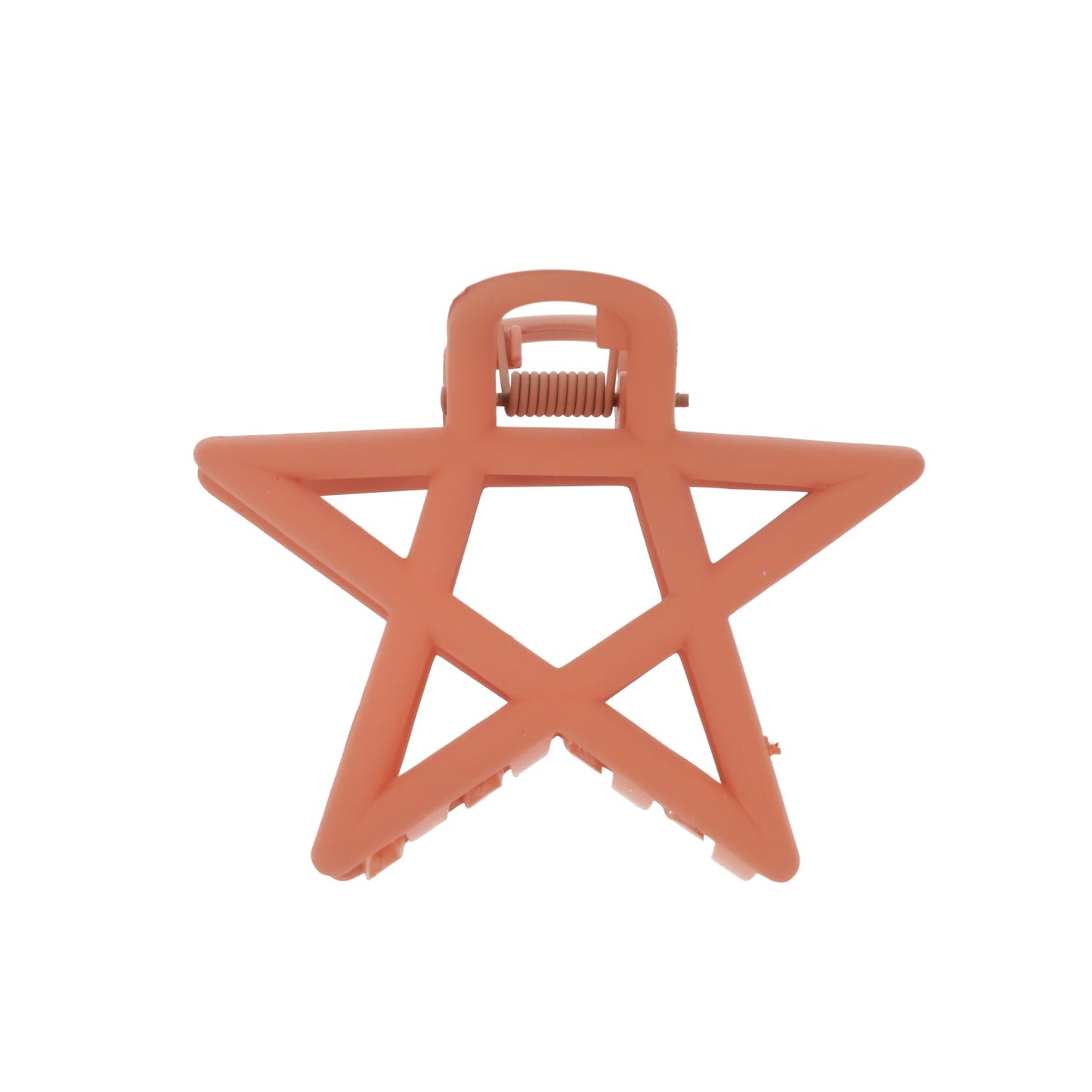 Pentagram Hair Clip - Burnt Orange