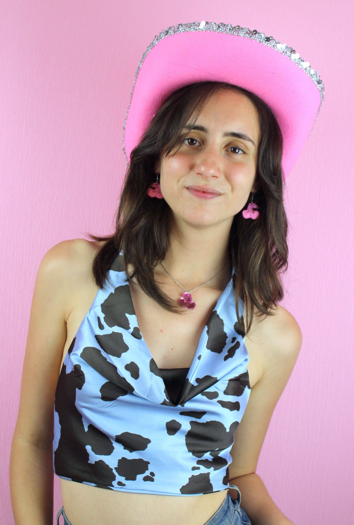 Pink Cherry Dream Necklace